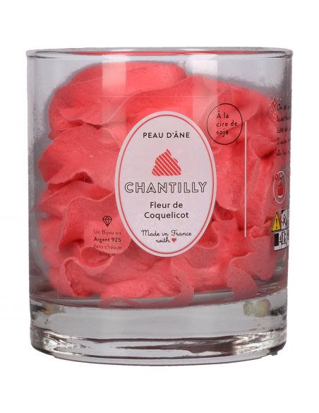 Bougie chantilly - avec bijou Bougie chantilly - avec bijou