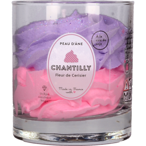 Bougie chantilly - avec bijou