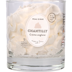 Bougie chantilly - avec bijou