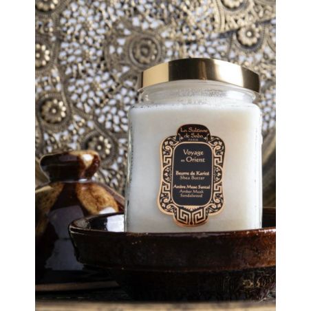 Beurre de Karité Ambre, Musc, Santal - Voyage en Orient Beurre de Karité Ambre, Musc, Santal - Voyage en Orient
