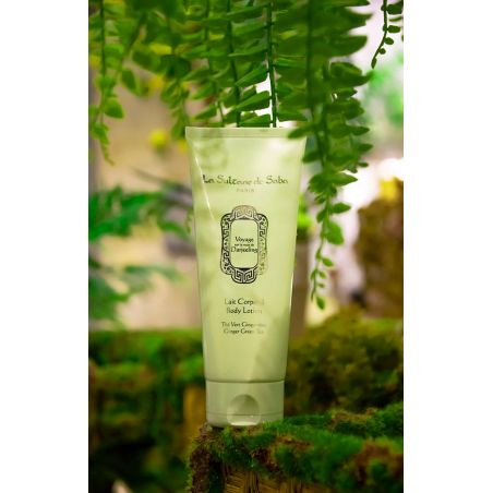 Lait Corporel Thé Vert, Gingembre - Voyage sur la route de Darjeeling