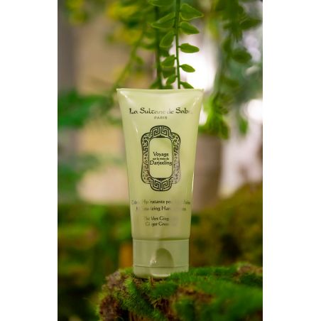 Crème mains Thé Vert, Gingembre - Voyage sur la route de Darjeeling Crème mains Thé Vert, Gingembre - Voyage sur la route de Darjeeling