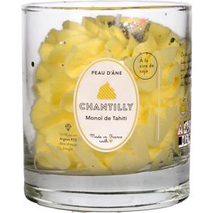 Bougie chantilly - avec bijou
