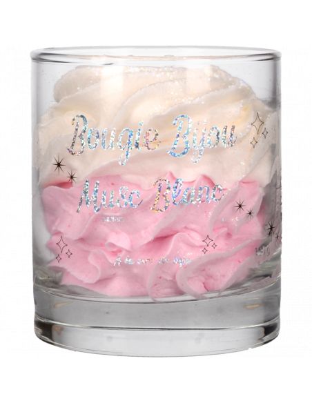 Bougie chantilly - avec bijou