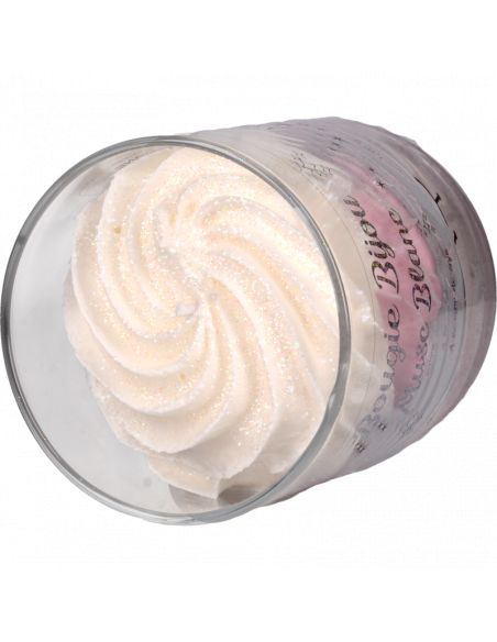 Bougie chantilly - avec bijou