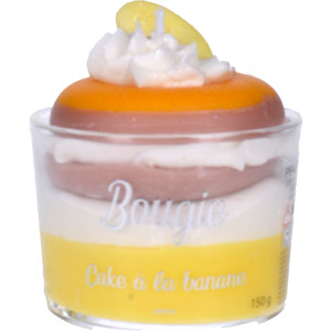 Bougie gourmande - sans bijou