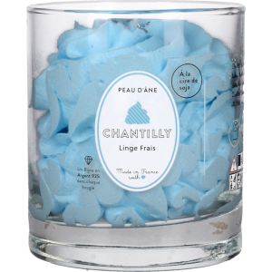 Bougie chantilly - avec bijou