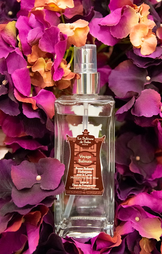 Brume parfumée hydratante Fleur de frangipanier La Sultane de Saba