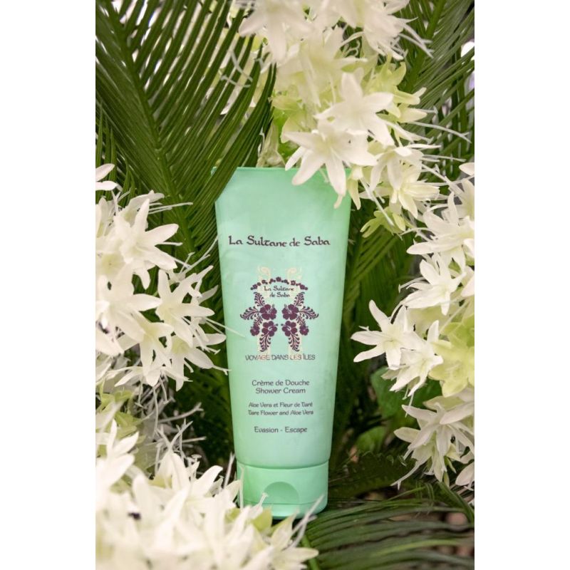 Crème de douche Fleur de tiaré - Voyage dans les îles