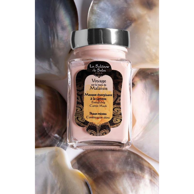 Masque énergisant à la carotte