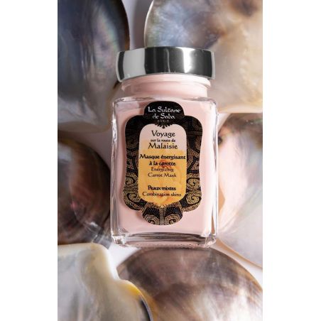 Masque énergisant à la carotte