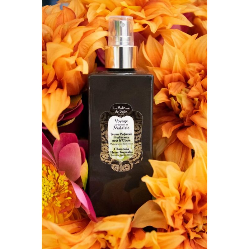 Brume parfumée hydratante Fleur de Champaka - Voyage en Malaisie