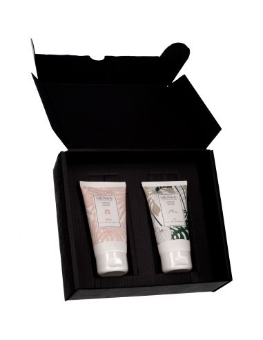 Coffret Duo cadeau Parfum 50ml + Tube 50ml Coffret Duo cadeau Parfum 50ml + Tube 50ml