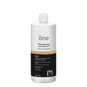 Shampooing post coloration...