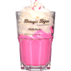 Bougie milkshake avec bijou