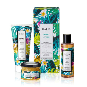 Coffret soin du corps Fleur de tiaré