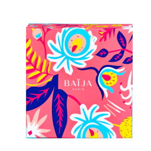 Boite cadeau multicolore