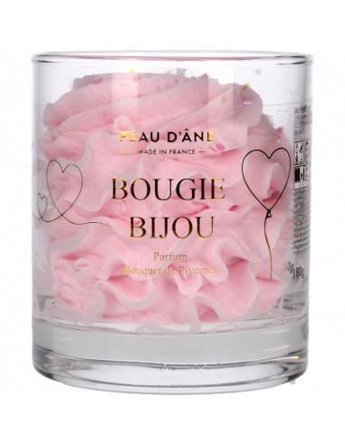 Bougie chantilly avec bijou