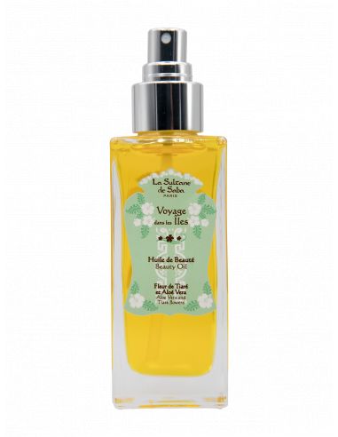 Huile corporelle Fleur de tiaré & Aloe vera