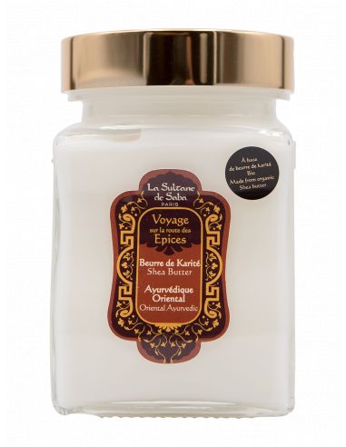 Beurre de Karité Ayurvédique - Ambre, Vanille, Patchouli