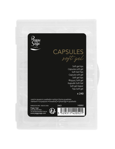 Capsules Soft gel Carré - pose...