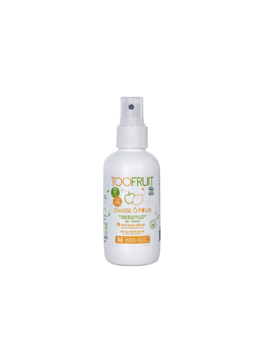 TOOFRUIT CHASSE O POUX SPRAY REPULSIF 125ML