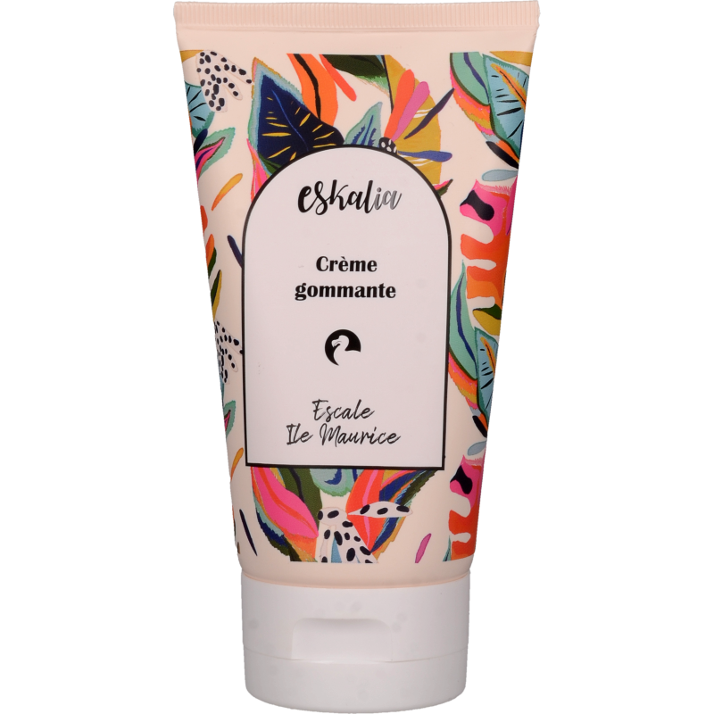 Crème Gommante Corps Et Visage Eskalia New York - 250 Ml - Pour Tous Types De Peau - Fabriqué En France