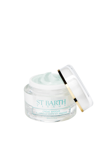 Masque crème argile verte et ananas Masque crème argile verte et ananas