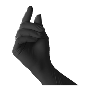 Gants nitrile noir x100 - S...